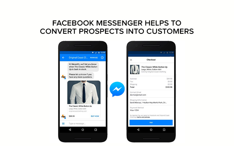 Facebook Messenger for Ecommerce to sell more Physical Products