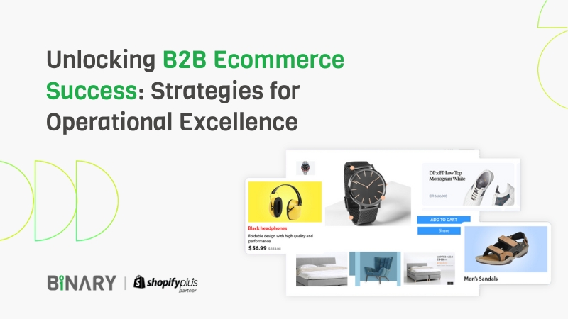 Unlocking B2B ecommerce success: Strategies for operational excellence